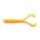 Mustad Aji Craw Tail 4,31cm Orange Luminous Plastic Bait 12pcs