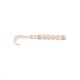 Mustad Aji Curly Tail 6,35cm Clear Rainbow Glitter Plastic Bait 12pcs