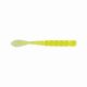 Mustad Aji Fish Tail 5,08cm Clear Chartreuse Plastic Bait 12pcs