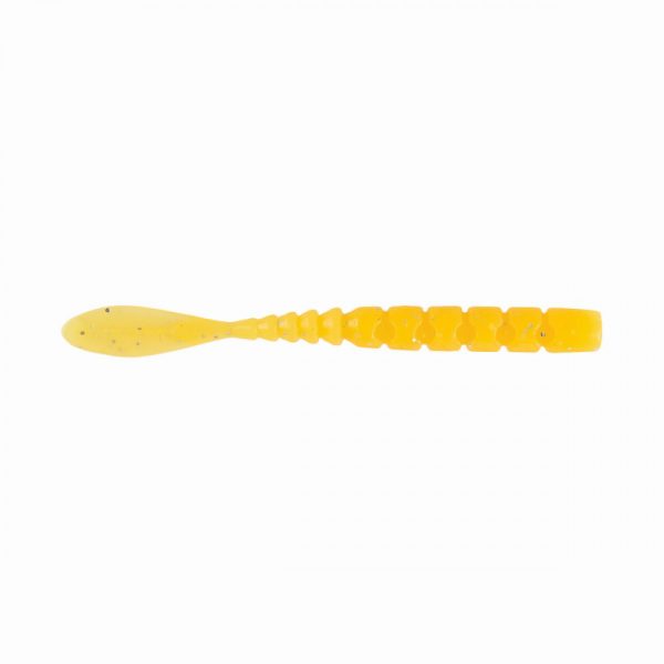 Mustad Aji Fish Tail 5,08cm Orange Luminous Plastic Bait 12pcs