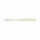 Mustad Aji Fish Tail 5,08cm Clear Luminous Silver Glitter Plastic Bait 12pcs