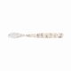 Mustad Aji Fish Tail 5,08cm Clear Purple Glitter Plastic Bait 12pcs