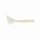 Mustad Aji Parachute Tail 4,31cm White Luminous Plastic Bait 12pcs