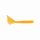 Mustad Aji Parachute Tail 4,31cm Orange Luminous Plastic Bait 12pcs