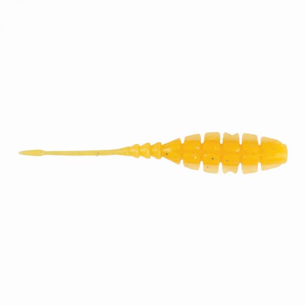Mustad Aji Winged Bait 5,08cm Orange Luminous Plastic Bait 12pcs