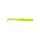 Mustad Aji Paddle Tail 5,08cm Clear Chartreuse Plastic Bait 12pcs