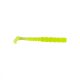 Mustad Aji Paddle Tail 5,08cm Clear Chartreuse Plastic Bait 12pcs