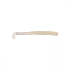   Mustad Aji Paddle Tail 5.08cm White Luminous Plastic Bait 12pcs