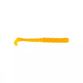   Mustad Aji Paddle Tail 5.08cm Orange Luminous Plastic Bait 12pcs