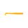 Mustad Aji Paddle Tail 5,08cm Orange Luminous Plastic Bait 12pcs