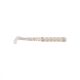 Mustad Aji Paddle Tail 5,08cm Clear Luminous Silver Glitter Plastic Bait 12pcs