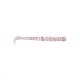 Mustad Aji Paddle Tail 5,08cm Clear Purple Glitter Plastic Bait 12pcs