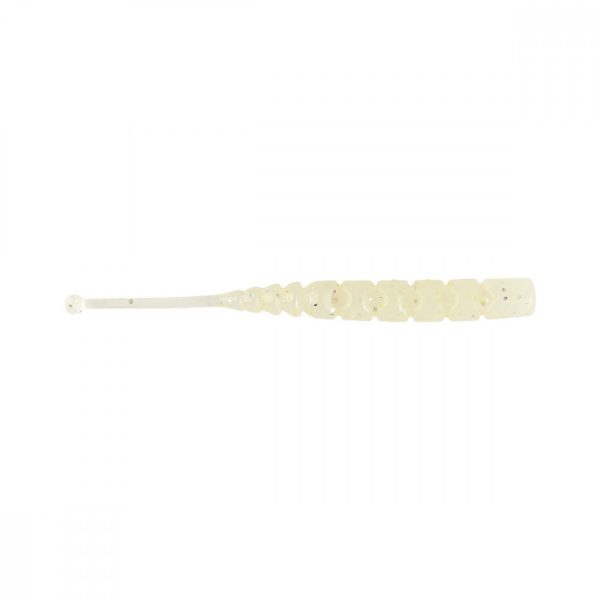 Mustad Aji Ball Tail 5,08cm White Luminous Plastic Bait 12pcs