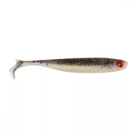  Mustad Mezashi Z-Tail Minnow 8,89cm Blue Dot Sardine Plastic Lure 6 pcs