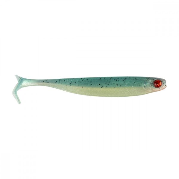 Mustad Mezashi Z-Tail Minnow 8,89cm Cream Soda Plastic Bait 6pcs