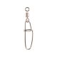 Mustad SS Rolling W/ Insurance Snap 2 7pcs Turning clamp