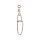 Mustad SS Rolling W/ Insurance Snap 4 10pcs Turning Clamp