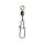 Mustad Power Rolling Swivel W/ Duo Lock 2 10pcs Swivel clamp