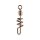 Mustad Power Rolling Swivel With Screw Snap 4 6pcs Screw Swivel Clamp