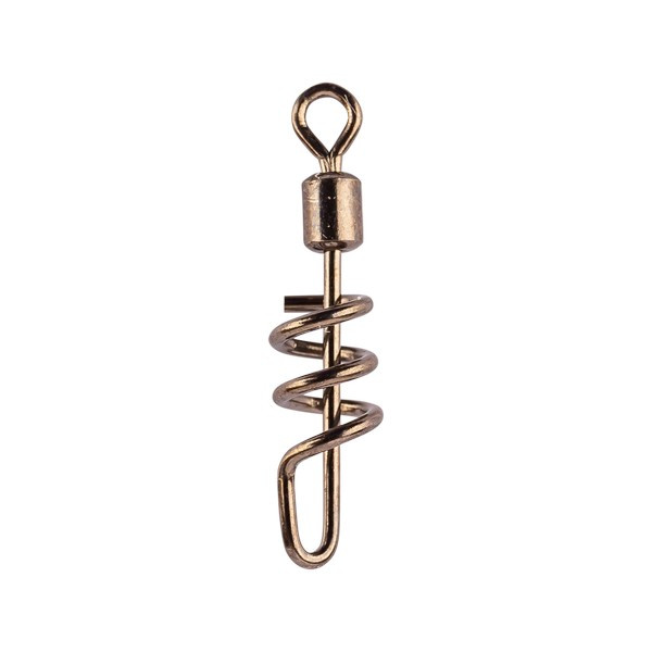 Mustad Power Rolling Swivel With Screw Snap 4 6pcs Screw Swivel Clamp