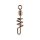 Mustad Power Rolling Swivel With Screw Snap 8 8pcs Screw Swivel Clamp