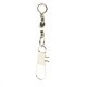 Mustad Barrel Swivel With Interlock Snap 1/0×B5 6pcs Swivel Clamp