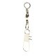 Mustad Barrel Swivel With Interlock Snap 2/0×B6 6pcs Swivel Clamp