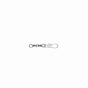 Mustad Barrel Swivel With Interlock Snap 7×B3 10pcs Swivel