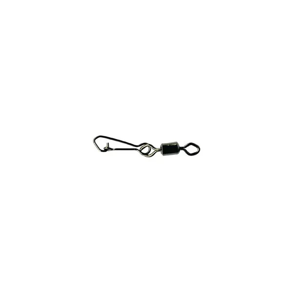 Mustad Rolling Swivel With Diamond Eye - J-Snap 10 Swivel 10pcs