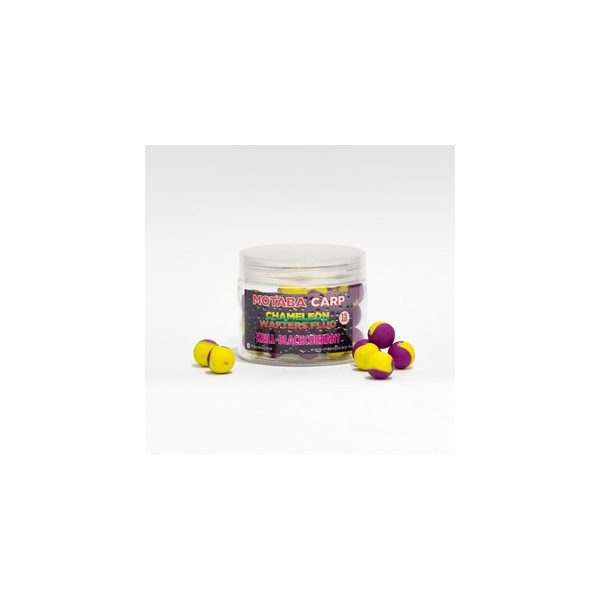 MOTABA CARP WAFTERS CHAMELEON FLUO KRILL FEKETERIBIZLI 15 MM 60G - HOROGCHALI - Wafters