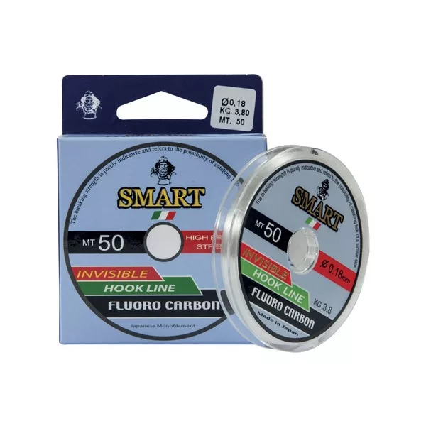 Maver Fluorocarbon Smart 50m 0.300mm Predator Leader