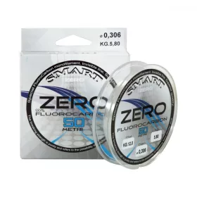 Maver Monofilo Zero Fluorocarbon 50m 0.227mm Leader line