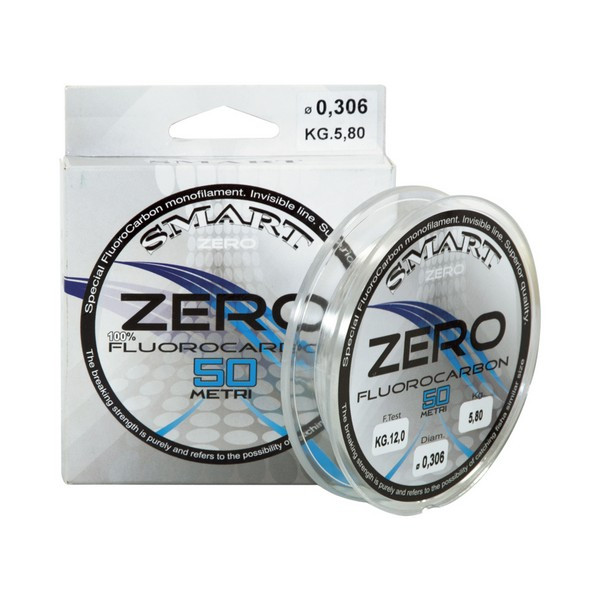 Maver Monofilo Zero Fluorocarbon 50m 0.306mm Leader line