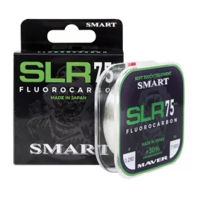   Maver Monofilament SLR Fluorocarbon 75m 0.405mm Monofilament leader line