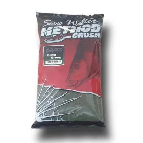   Serie Walter SW Method Crush 50/50 Squid-Green Fishmeal Groundbait 1kg