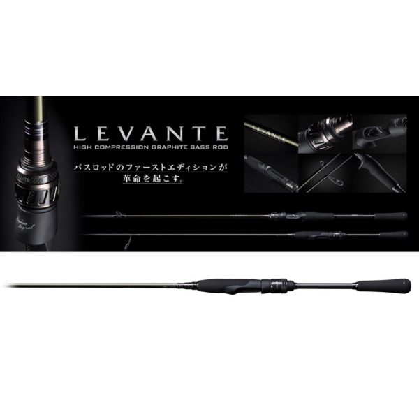 Megabass Levante SP JP F1-63LVS 2P 192cm 0.9-3.5gr 2 Piece Spinning Rod