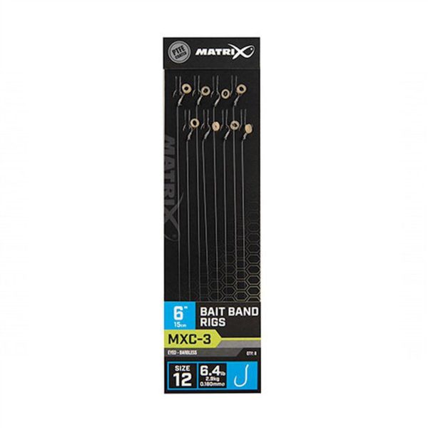 Matrix MXC-3 12 Ears, Beardless, Pre-wiring Hook 8pcs