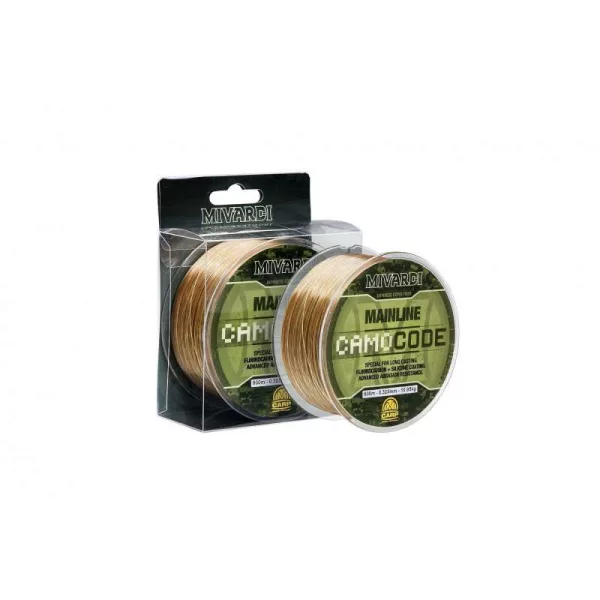 Mivardi CamoCode Mainline 0,255mm 600m Monofilament Main Line