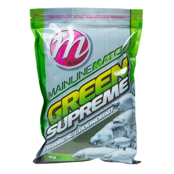Mainline Green Supreme Groundbait 1kg