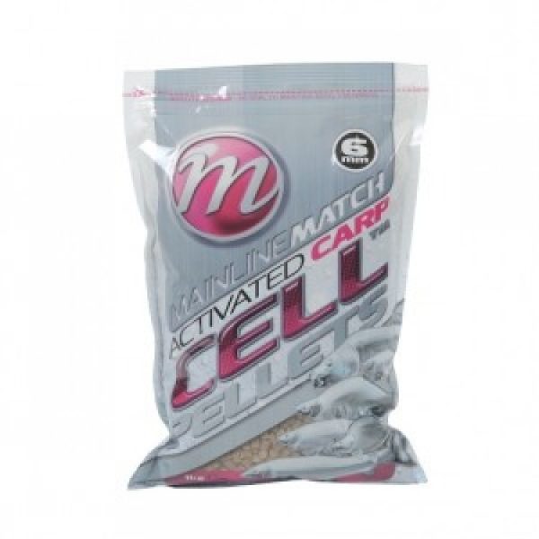 Mainline Match Carp CellTM Pellets 6mm - 1kg - feeding pellets