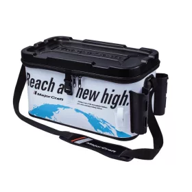   Major Craft Tackle Bag MTB-50 EVA 50*26*25cm White Spinning Bag