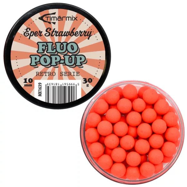 Tímár Mix Retro Strawberry Fluo Pop-Up 30gr