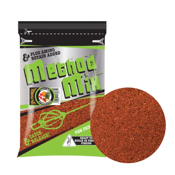 Tímár Mix Fanatical Fish-Fruit Method Mix Groundbait 1kg