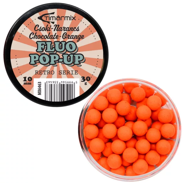 Tímár Mix Retro Chocolate Orange Fluo Pop-Up 30gr