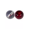 Fox Rage SP 6mm Clear and Red Glass Beads Glass Beads