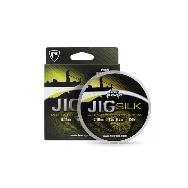 Fox Rage Jig Silk 0.23mm Braided Main Line 150m