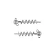 Fox Rage Mega Screws Bulk 5gr Screw-in Jig Head 20pcs