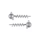 Fox Rage Mega Screws Bulk 20gr Screw-in Jig Head 20pcs