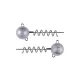 Fox Rage Mega Screws Bulk 30gr Screw-in Jig Head 20pcs