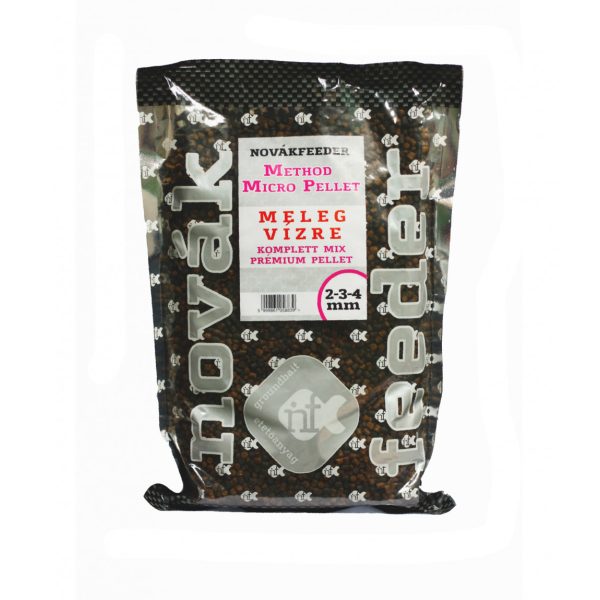 Novák Feeder 2-3-4mm Micro Pellet for Warm Water 700gr